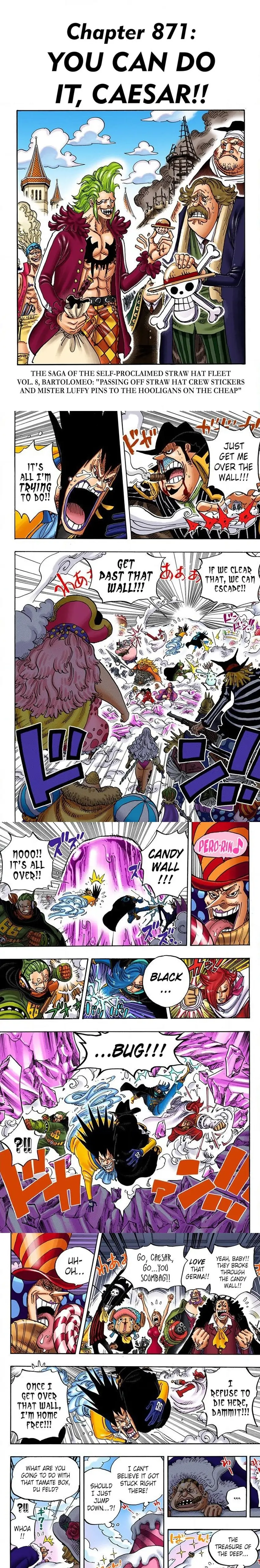 One Piece Digital Colored Chapter 871 image 1